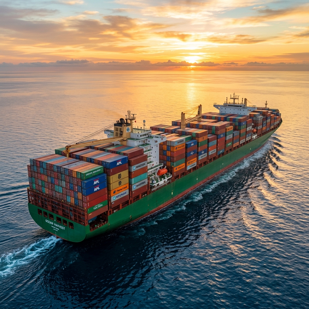 GreenPeel cargo ship exporting Indian agricultural products